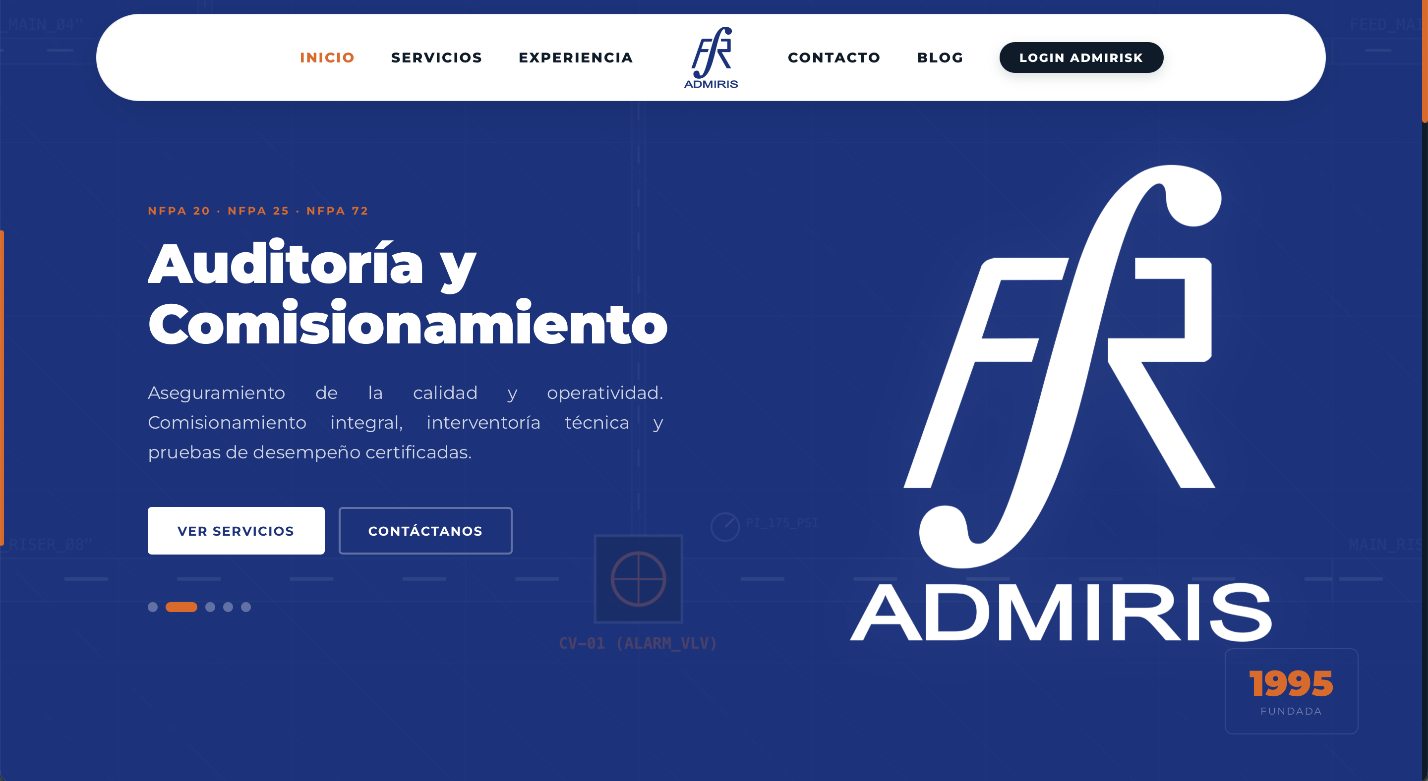 ADMIRIS Plataforma Web